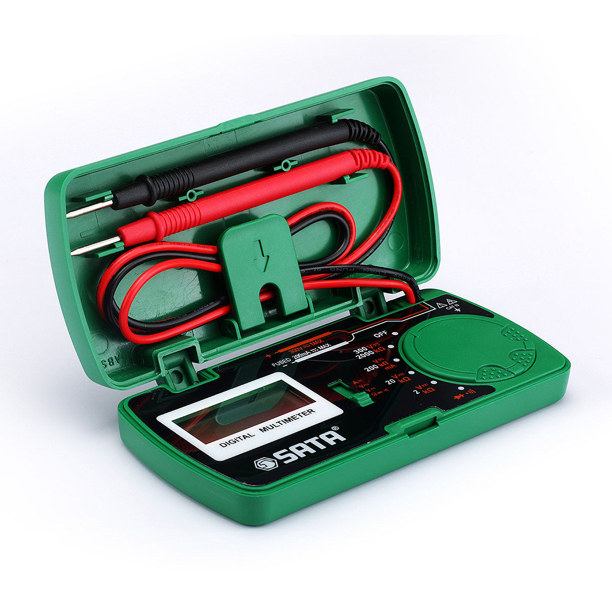 Đồng hồ vạn năng SATA DY03001 nhỏ gọn, màn hình kỹ thuật số