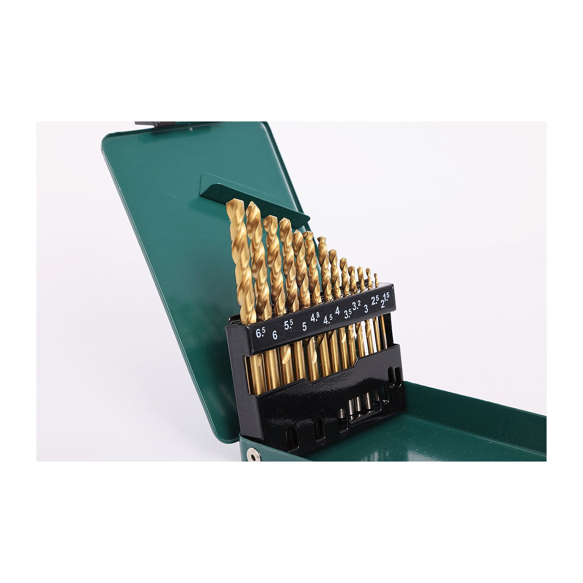 Bộ 13 mũi khoan tiểu li HHS mạ Titan thân xoắn đuôi trơn SATA 52913 (từ 1mm - 6mm)