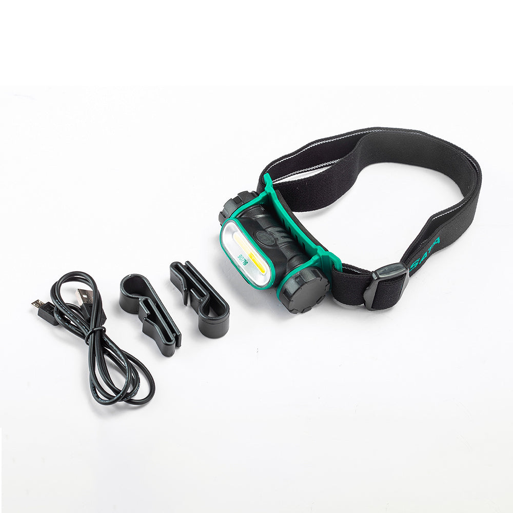 Đèn Pin đội đầu dùng pin Li-Ion SATA 90716