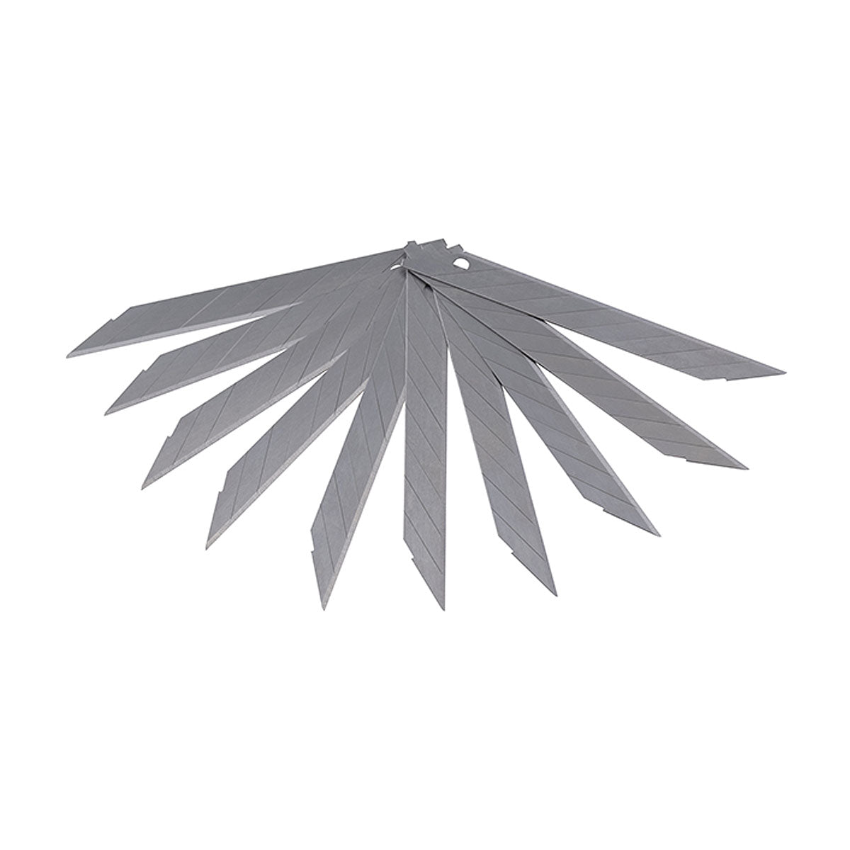 Bộ 10 lưỡi dao rọc giấy SATA 93617 chất liệu thép SK2, kích thước 9 x 73mm