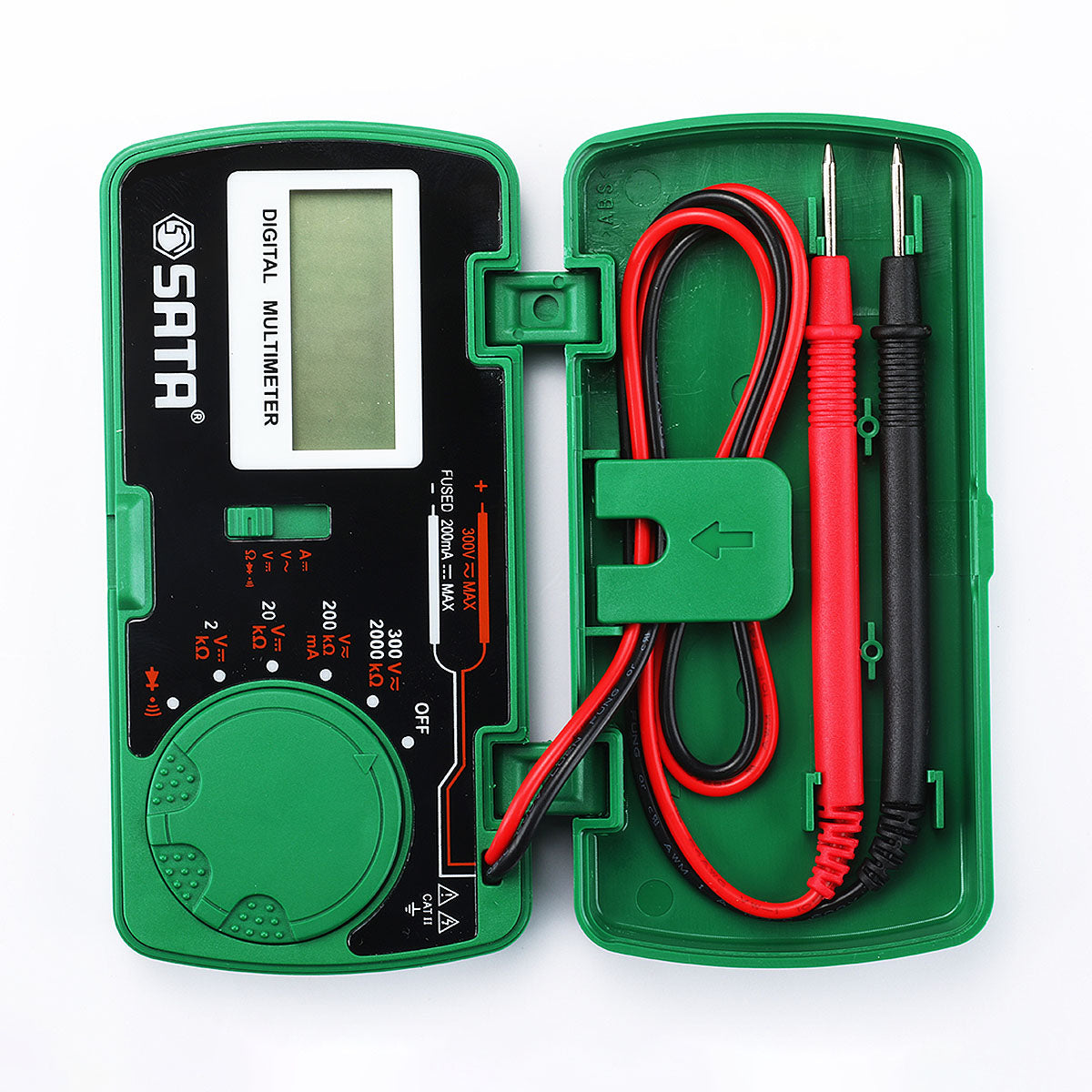 Đồng hồ vạn năng SATA DY03001 nhỏ gọn, màn hình kỹ thuật số