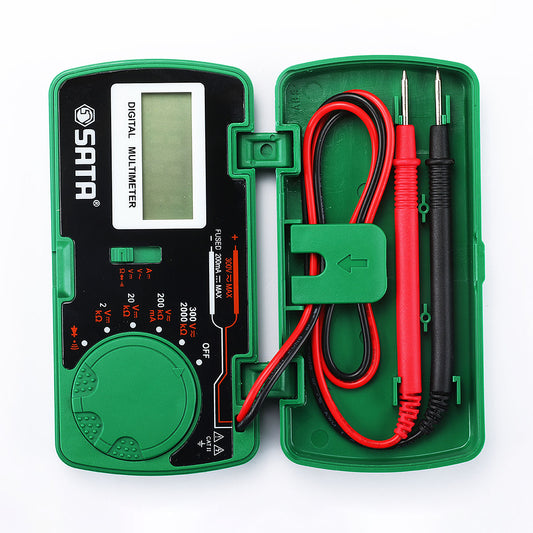 Đồng hồ vạn năng SATA DY03001 nhỏ gọn, màn hình kỹ thuật số