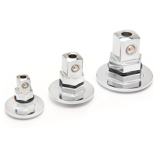 Bộ 3 đầu chuyển cốt SATA ST09084SJ dùng cho cờ lê vòng tự động, kích thước cốt từ 1/4 inch - 1/2 inch